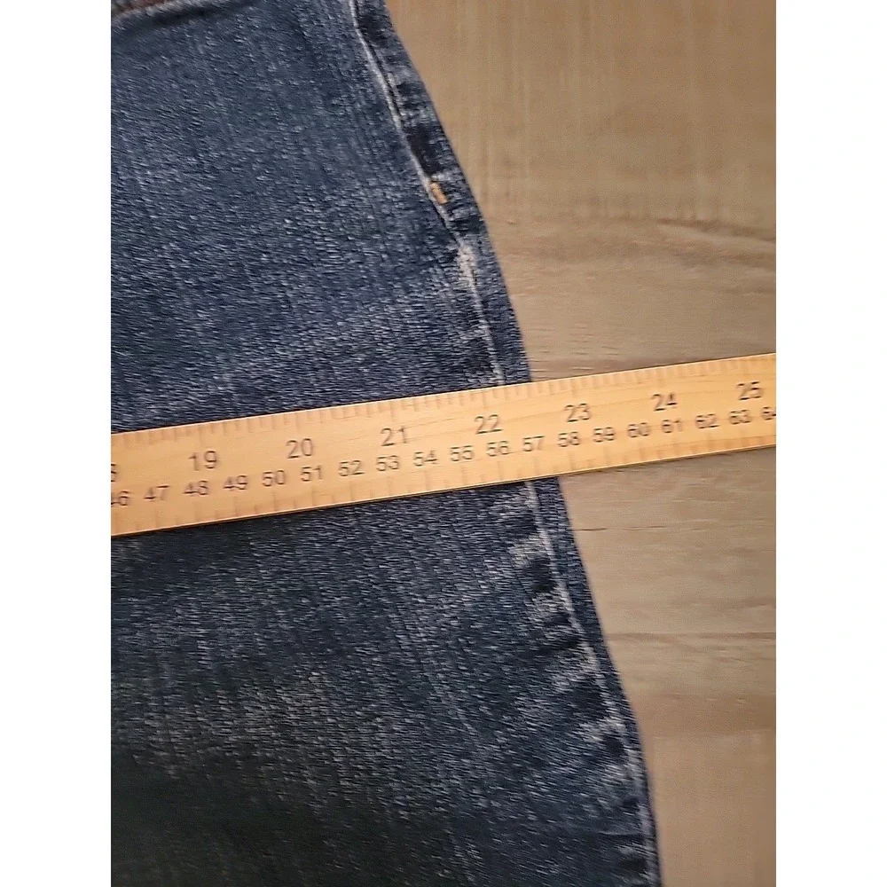 Liz Claiborne Fit Mid Rise Blue jeans Sz 38 X‎ 29 Contoured Waistband